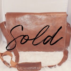 Vintage Leather Messenger